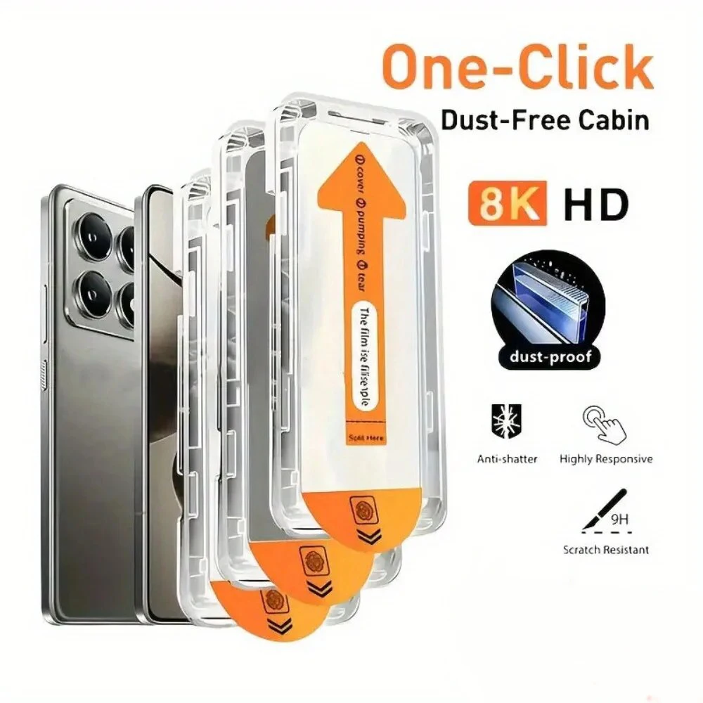 5PCS Auto-Dust Removal Kit Dust free Installation Screen Protector For Poco F5 F4 GT F6 F7 Pro F8 Ultra F3 Tempered Glass Film
5PCS Auto-Dust Removal Kit Dust free Installation Screen Protector For Poco F5 F4 GT F6 F7 Pro F8 Ultra F3 Tempered Glass Film