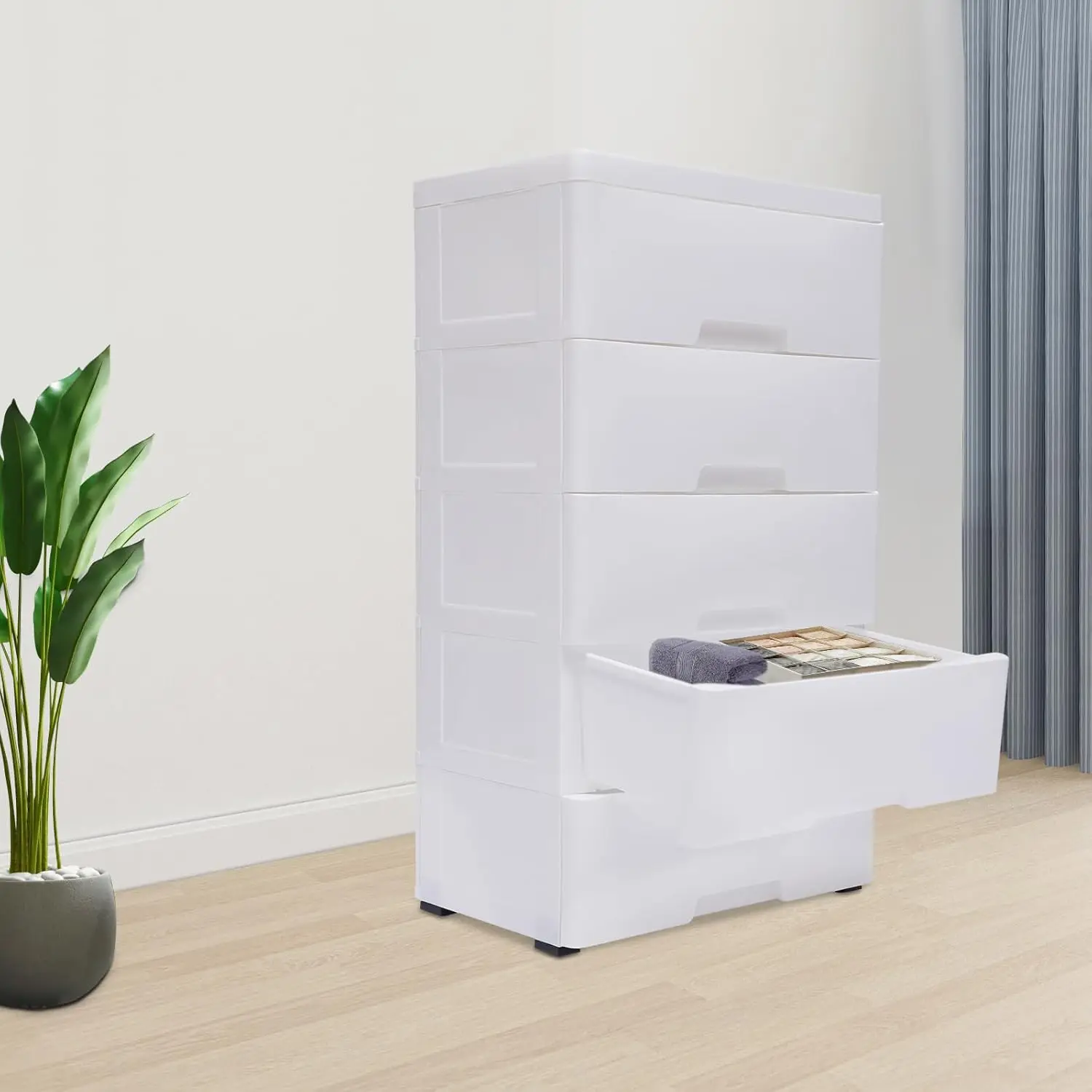 Dhbrek Plastic Drawers Dresser, Storage Cabinet With 5 Drawers, Closet Drawers Tall Dresser Organizer With 4 Wheels For
Dhbrek Plastic Drawers Dresser, Storage Cabinet With 5 Drawers, Closet Drawers Tall Dresser Organizer With 4 Wheels For