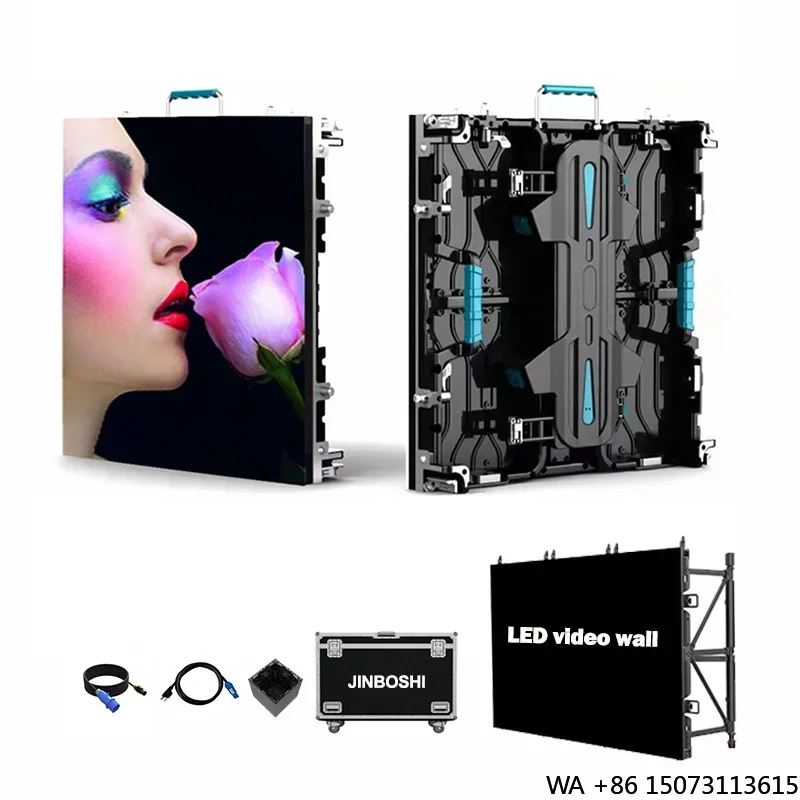 P3.91/P4.81 Outdoor LED Rental Screen Die-Cast Aluminum Cabinet for Stage
P3.91/P4.81 Outdoor LED Rental Screen Die-Cast Aluminum Cabinet for Stage