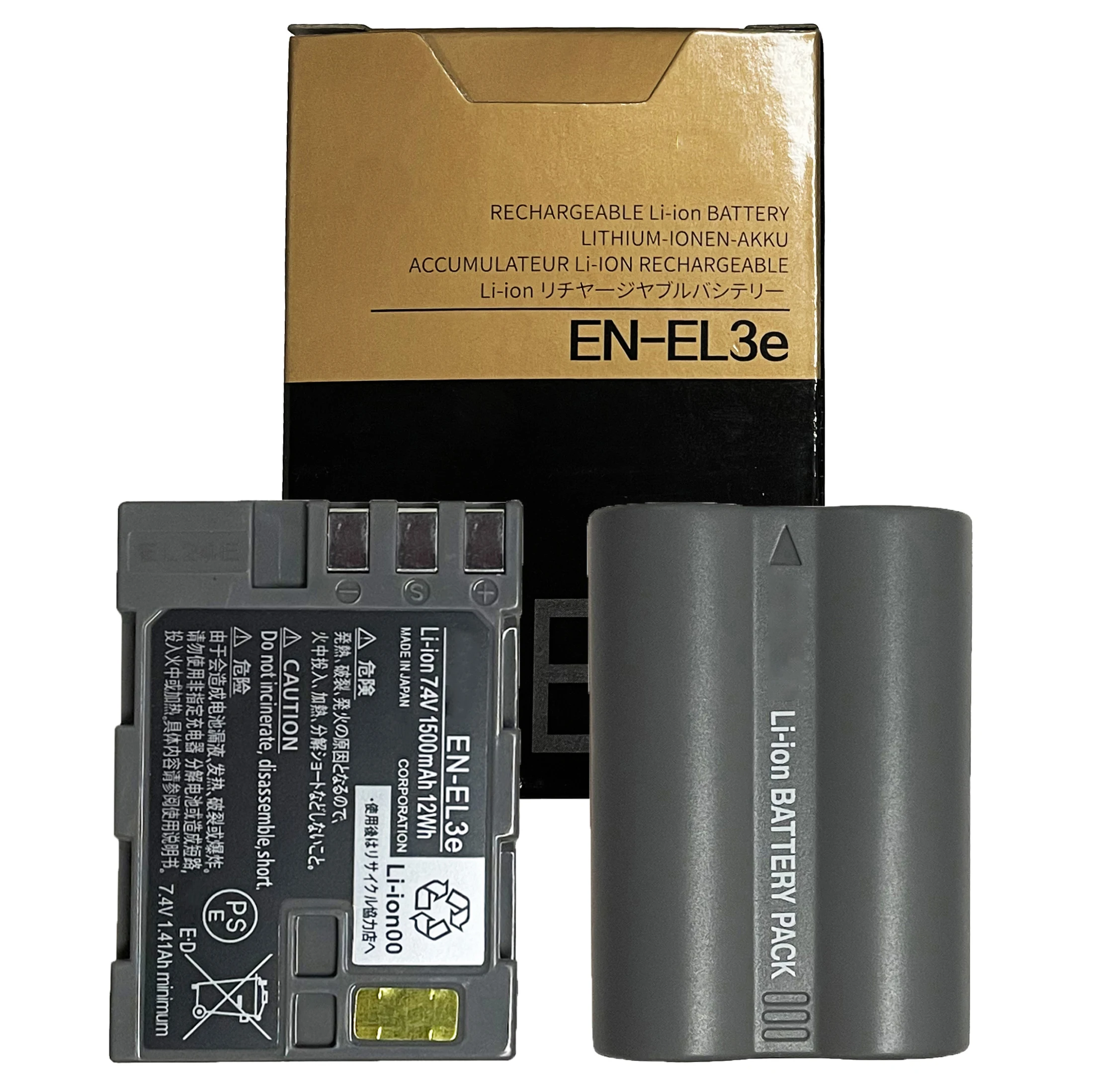 EN-EL3e Battery EN EN3e Battery For Nikon D70 D80 D90 D100 D200 D300 D300S D700 MH-18A
EN-EL3e Battery EN EN3e Battery For Nikon D70 D80 D90 D100 D200 D300 D300S D700 MH-18A