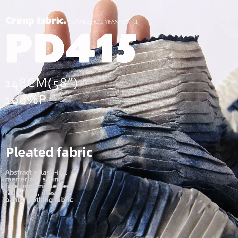 Soft Mercerized Crushed Pleated Fabric for Fashion Bag Dress Pants Clothing Design Diy Cloth By The Meter Sewing Material
Soft Mercerized Crushed Pleated Fabric for Fashion Bag Dress Pants Clothing Design Diy Cloth By The Meter Sewing Material