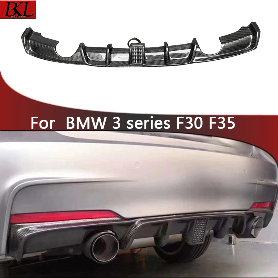 For BMW 3 series F30 F35 320i 330i With lights Carbon Fiber Car Rear Bumper Diffuser Rear Splitters With lights Spoiler Back lip
For BMW 3 series F30 F35 320i 330i With lights Carbon Fiber Car Rear Bumper Diffuser Rear Splitters With lights Spoiler Back lip