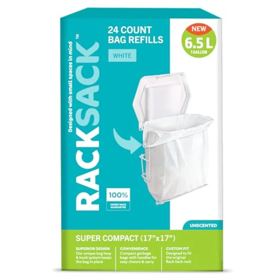 Super Compact Bag Refills White 24's
Super Compact Bag Refills White 24's
