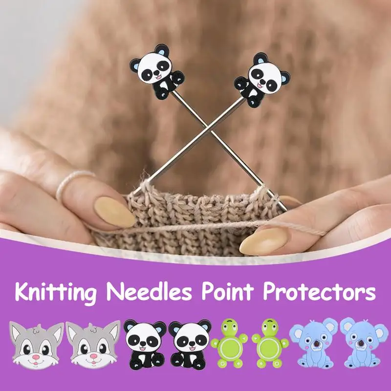 Knitting Needle Stoppers 8pcs Point Protectors Knitting In Koala Turtle Panda Cat Shape Cute Knitting Needle Accessories Cartoon
Knitting Needle Stoppers 8pcs Point Protectors Knitting In Koala Turtle Panda Cat Shape Cute Knitting Needle Accessories Cartoon
