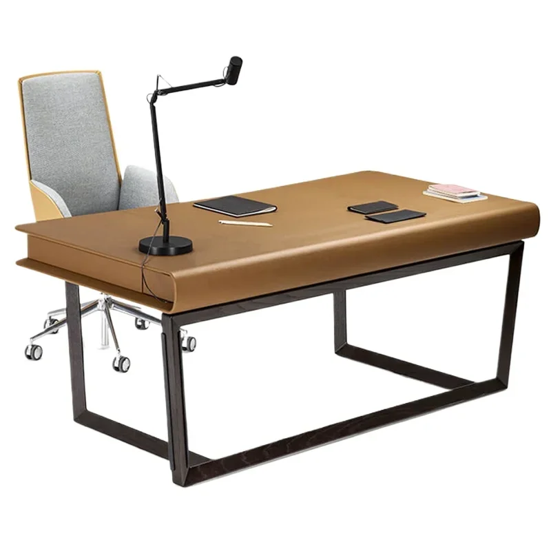 1Italian modern simple desk writing desk Nordic simple designer model room large apartment desk
1Italian modern simple desk writing desk Nordic simple designer model room large apartment desk