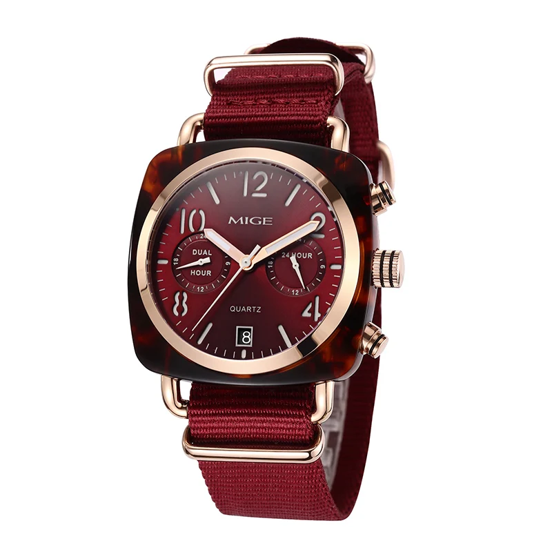 MIGE Original Miyota Quartz Coupl Watch Waterproof Wristwatch Simple Business Calendar Stainless Watch Gift reloj hombre
MIGE Original Miyota Quartz Coupl Watch Waterproof Wristwatch Simple Business Calendar Stainless Watch Gift reloj hombre