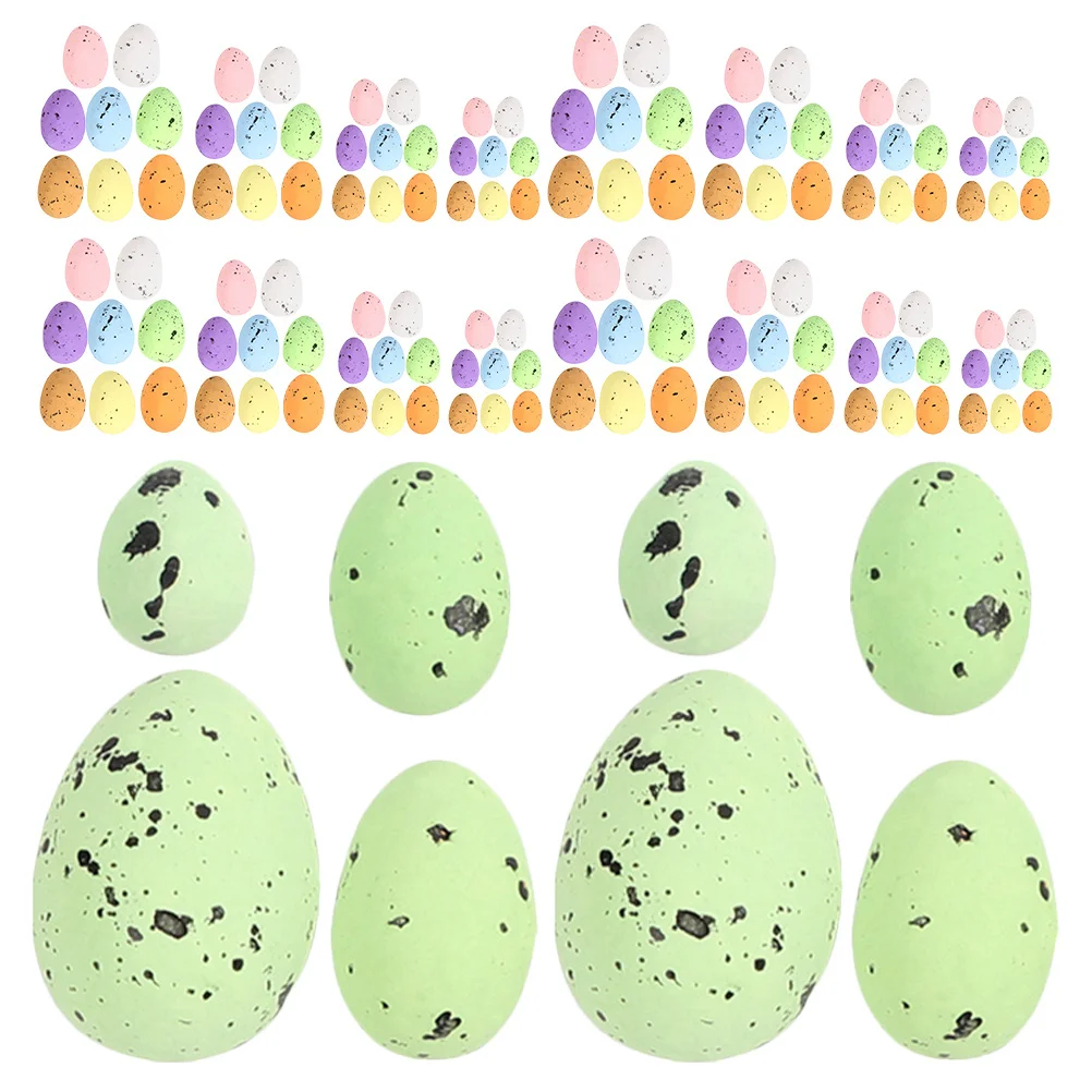 200Pcs Mini Foam Bird Egg Ornaments Easter Craft Decoration Supplies for DIY Projects Party Table Decor Play Safe
200Pcs Mini Foam Bird Egg Ornaments Easter Craft Decoration Supplies for DIY Projects Party Table Decor Play Safe