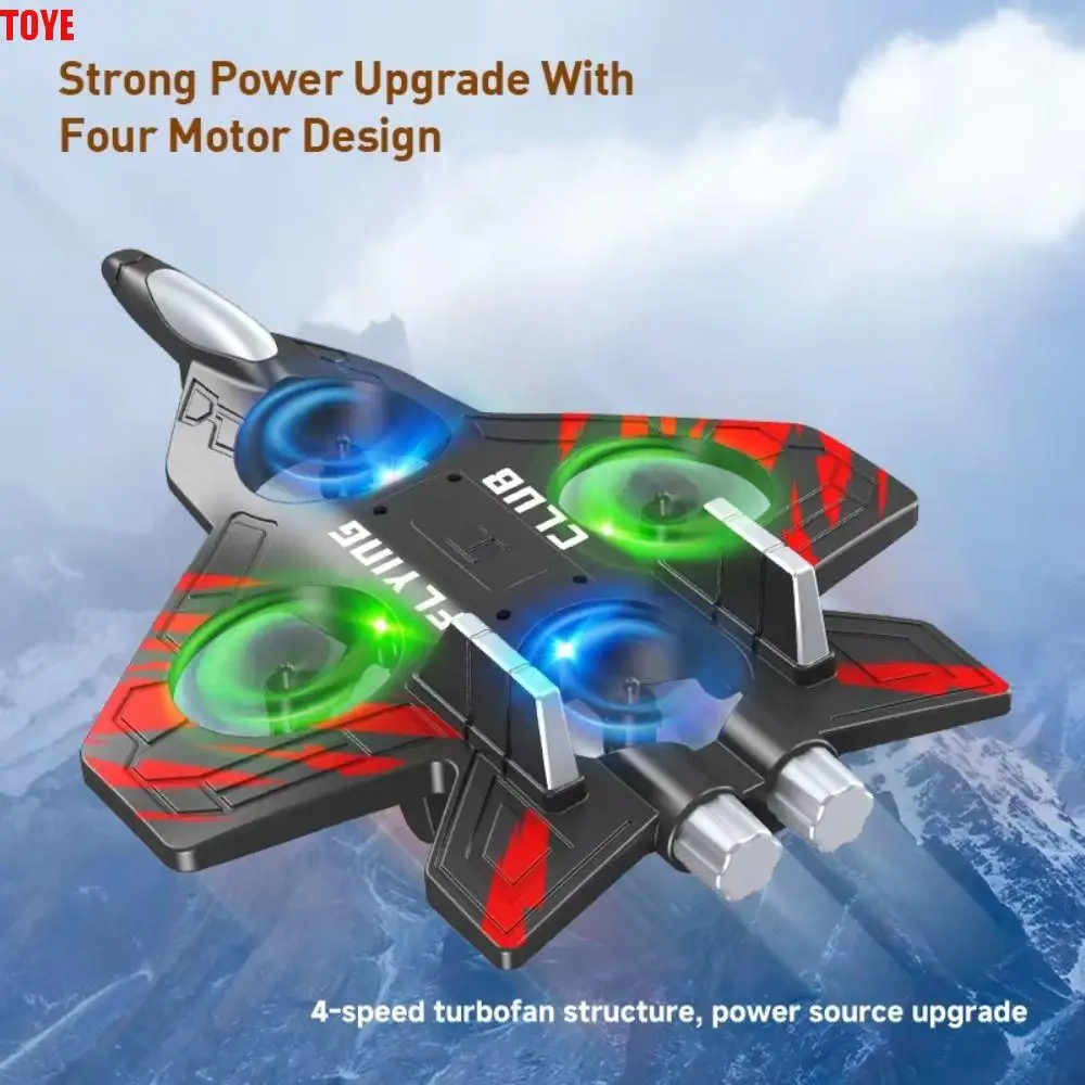 EPP Foam Remote Control Foam Fighter RC Drones Gravity Sensing Four Motor Helicopter Toy Durable 2.4G Stunt RC Hobby Jet Plane
EPP Foam Remote Control Foam Fighter RC Drones Gravity Sensing Four Motor Helicopter Toy Durable 2.4G Stunt RC Hobby Jet Plane