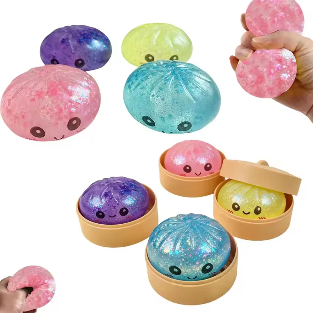 Giant Squishies Dumpling Bun Toy, Slow Rising Glitter Dumpling Stress Ball, Stress Relief Fidget Toy for Home Office Travel toys 2026 Realistic Steamed Bun Squishy Toy Slow Rebound Stress Relief Toy Home Office Relax Toy
Giant Squishies Dumpling Bun Toy, Slow Rising Glitter Dumpling Stress Ball, Stress Relief Fidget Toy for Home Office Travel toys 2026 Realistic Steamed Bun Squishy Toy Slow Rebound Stress Relief Toy Home Office Relax Toy