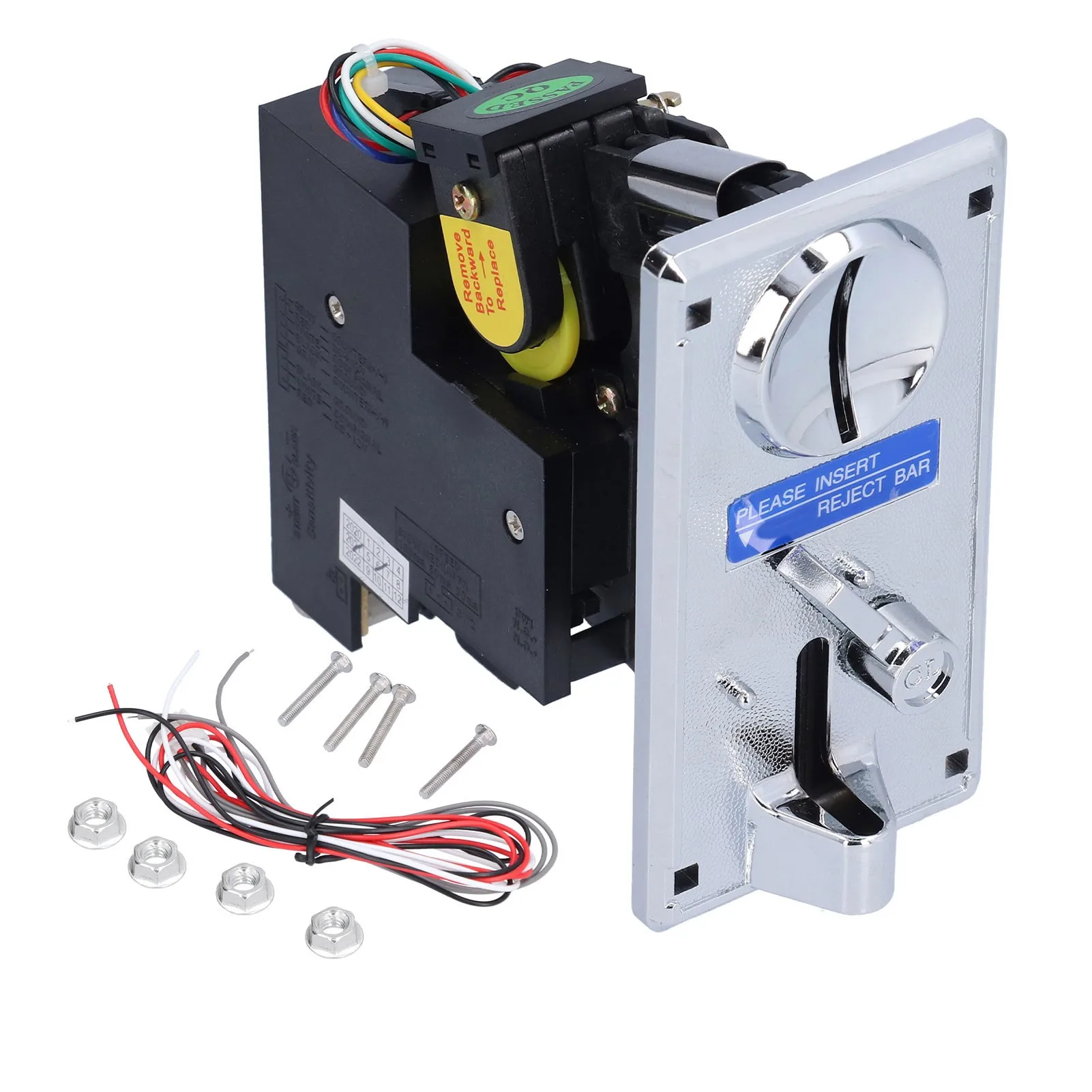 Coin Acceptor CPU Comparison Electronic Coin Selector for Arcade Game Vending MachineSilver Gray
Coin Acceptor CPU Comparison Electronic Coin Selector for Arcade Game Vending MachineSilver Gray