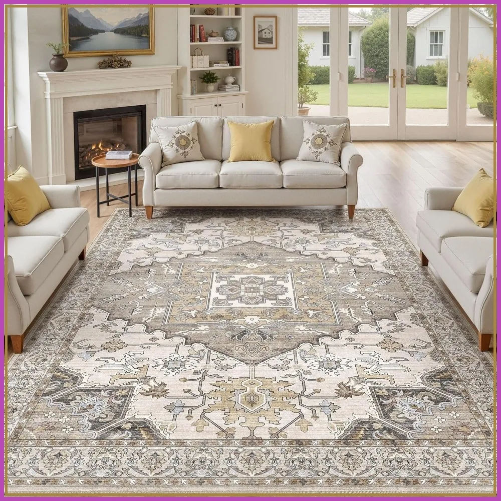 8x10 Washable Area Rug Non Slip Soft Living Room Bedroom Carpet
8x10 Washable Area Rug Non Slip Soft Living Room Bedroom Carpet
