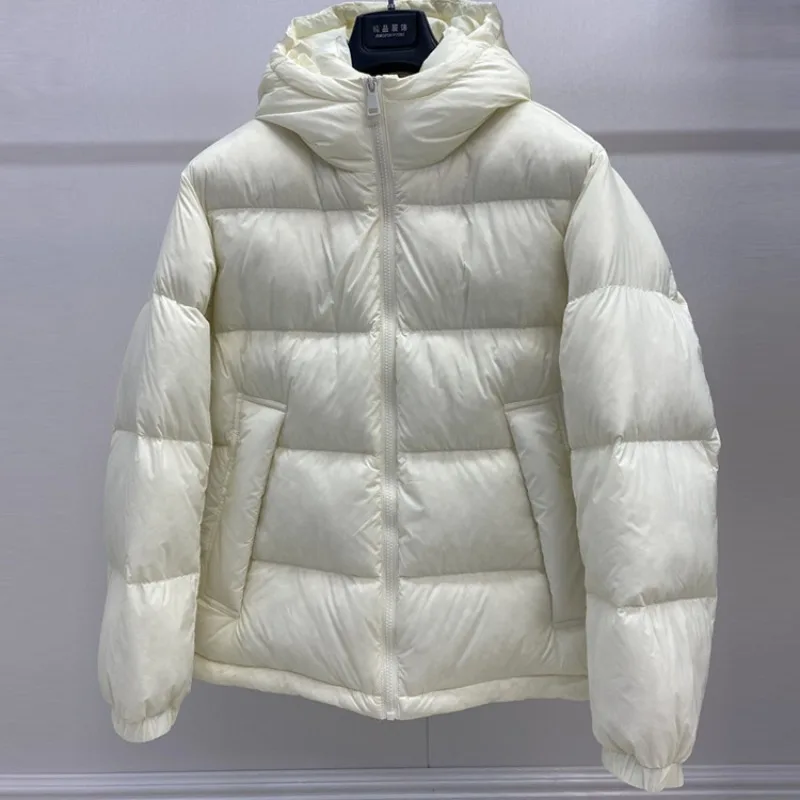 Winter White Duck Down Short Down Women's Autumn Fashion Simple Hooded Couple Bread Dress Fashion
Winter White Duck Down Short Down Women's Autumn Fashion Simple Hooded Couple Bread Dress Fashion