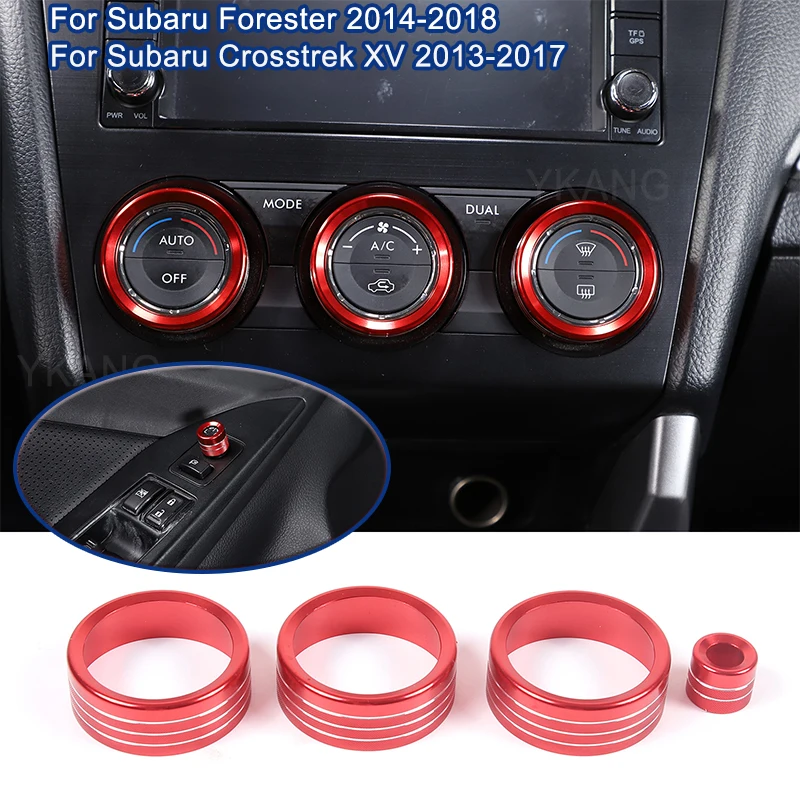 For Subaru Forester 2014-2018 Crosstrek XV 2013-2017 Air AC Knob Cover Center Console Button Trim Rearview mirror button stiker
For Subaru Forester 2014-2018 Crosstrek XV 2013-2017 Air AC Knob Cover Center Console Button Trim Rearview mirror button stiker