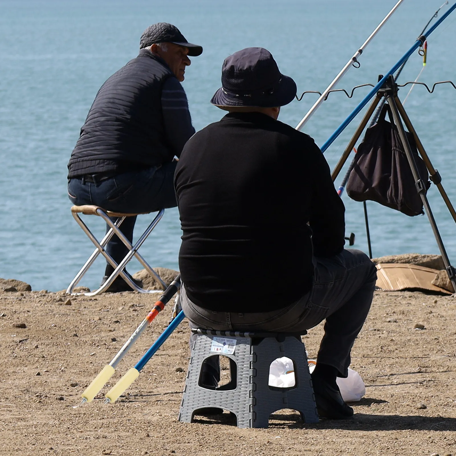 1Pcs Fishing Rod Holder Ground Insert Tube Plastic Metal Sea Rod Holder Fishing Gear Outdoor Pole Stand Portable
1Pcs Fishing Rod Holder Ground Insert Tube Plastic Metal Sea Rod Holder Fishing Gear Outdoor Pole Stand Portable