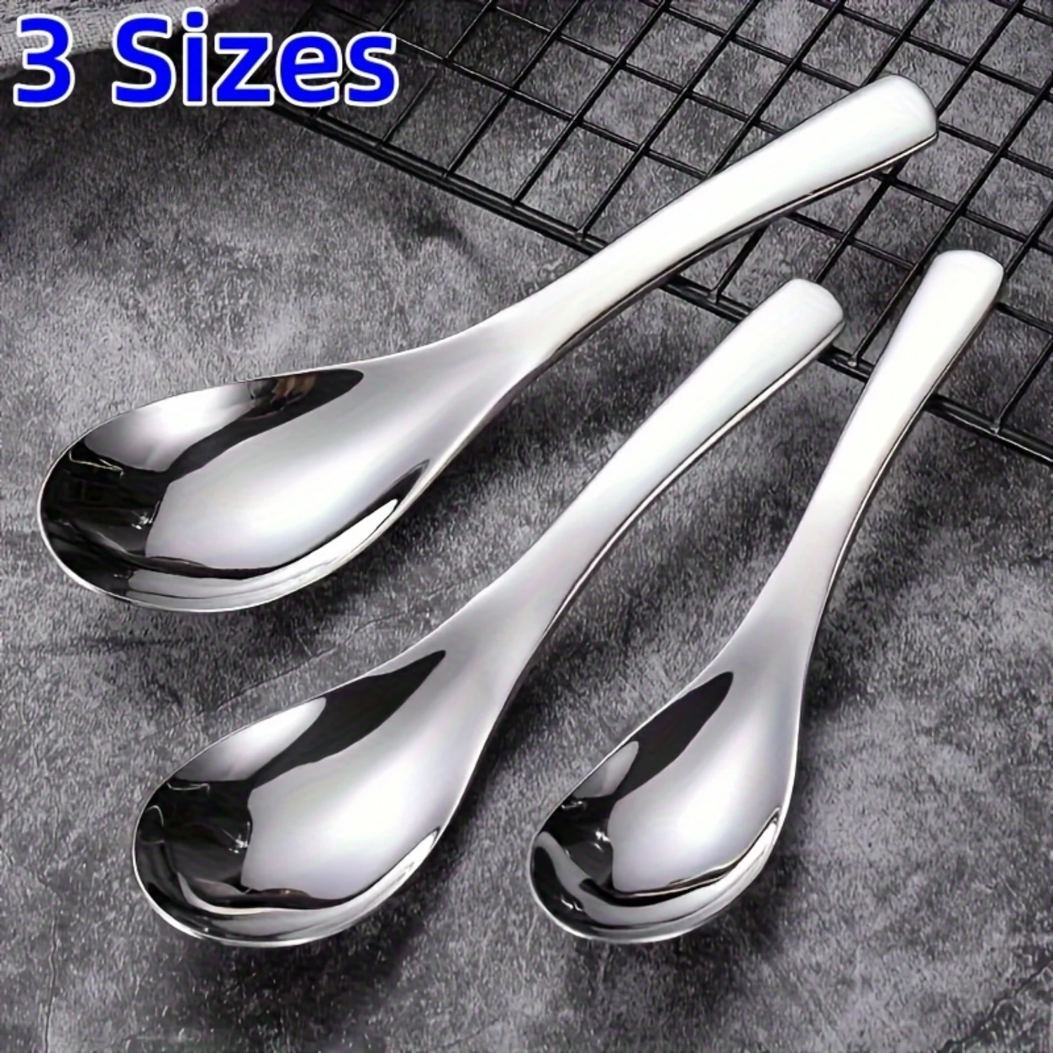 1pc, Soup Spoon, Desert Spoon, Stainless Steel Coffee Spoon, Ice Cream Spoon, Suitable For Outdoor Camping And Use
1pc, Soup Spoon, Desert Spoon, Stainless Steel Coffee Spoon, Ice Cream Spoon, Suitable For Outdoor Camping And Use
