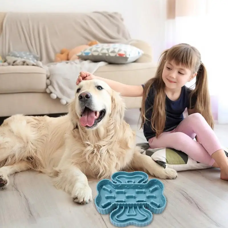 Slow Feeder Dog Bowls Pet Feeding Dish With Suction Cup Anti-Choking Dog Slow Feeder For Mental Stimulation Puppy Training
Slow Feeder Dog Bowls Pet Feeding Dish With Suction Cup Anti-Choking Dog Slow Feeder For Mental Stimulation Puppy Training