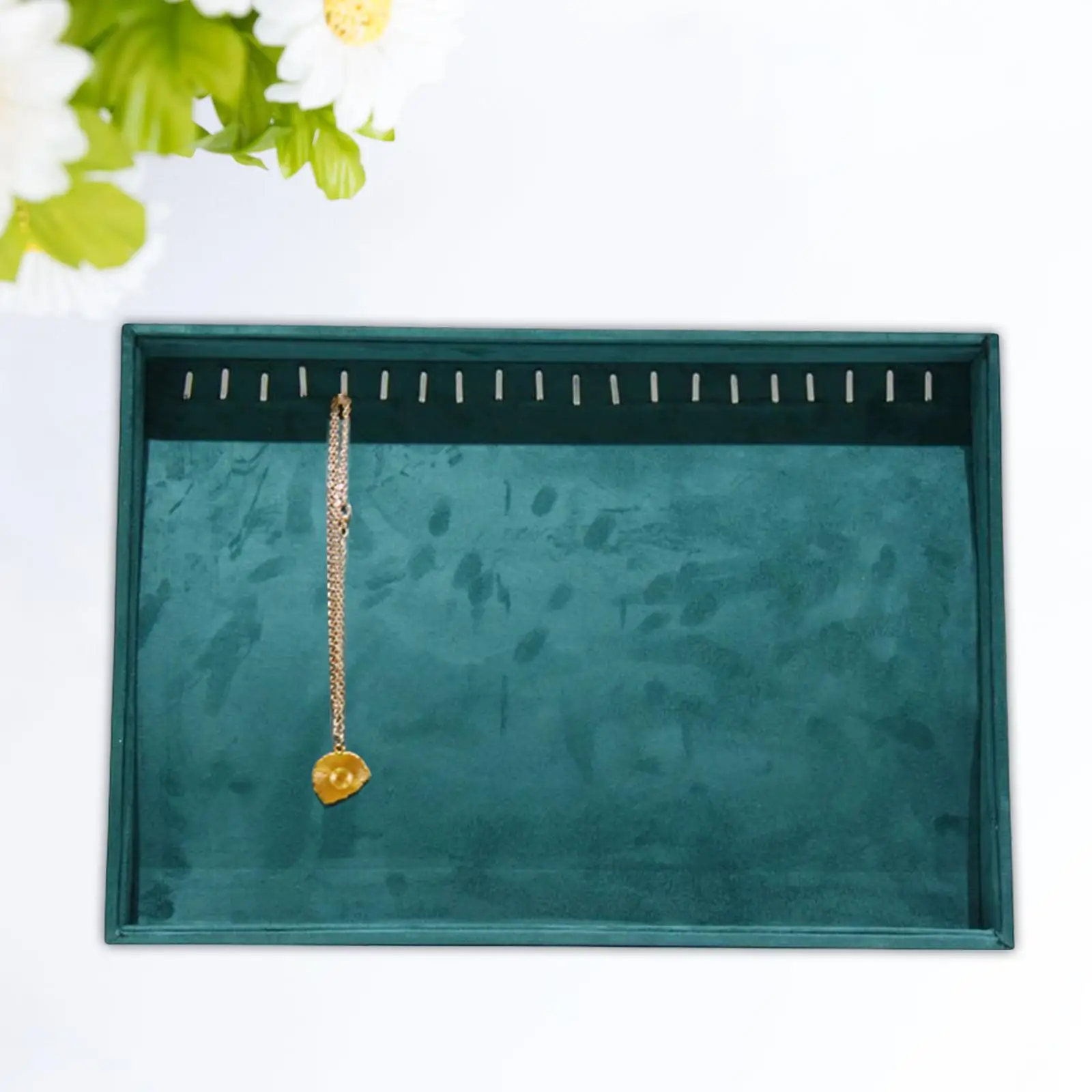 Stackable Green Jewelry Storage Tray Wood Velvet Drawer Organizer for Girls Women Necklace Earring Bracelet Holder
Stackable Green Jewelry Storage Tray Wood Velvet Drawer Organizer for Girls Women Necklace Earring Bracelet Holder