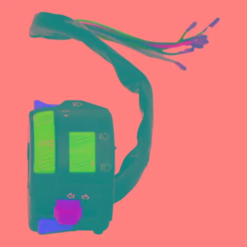 Motorcycle Five-Function Handlebar Switch for ATV, Off-Road Vehicles, Dirt Bikes; Features Lights, Horn, Indicator
Motorcycle Five-Function Handlebar Switch for ATV, Off-Road Vehicles, Dirt Bikes; Features Lights, Horn, Indicator