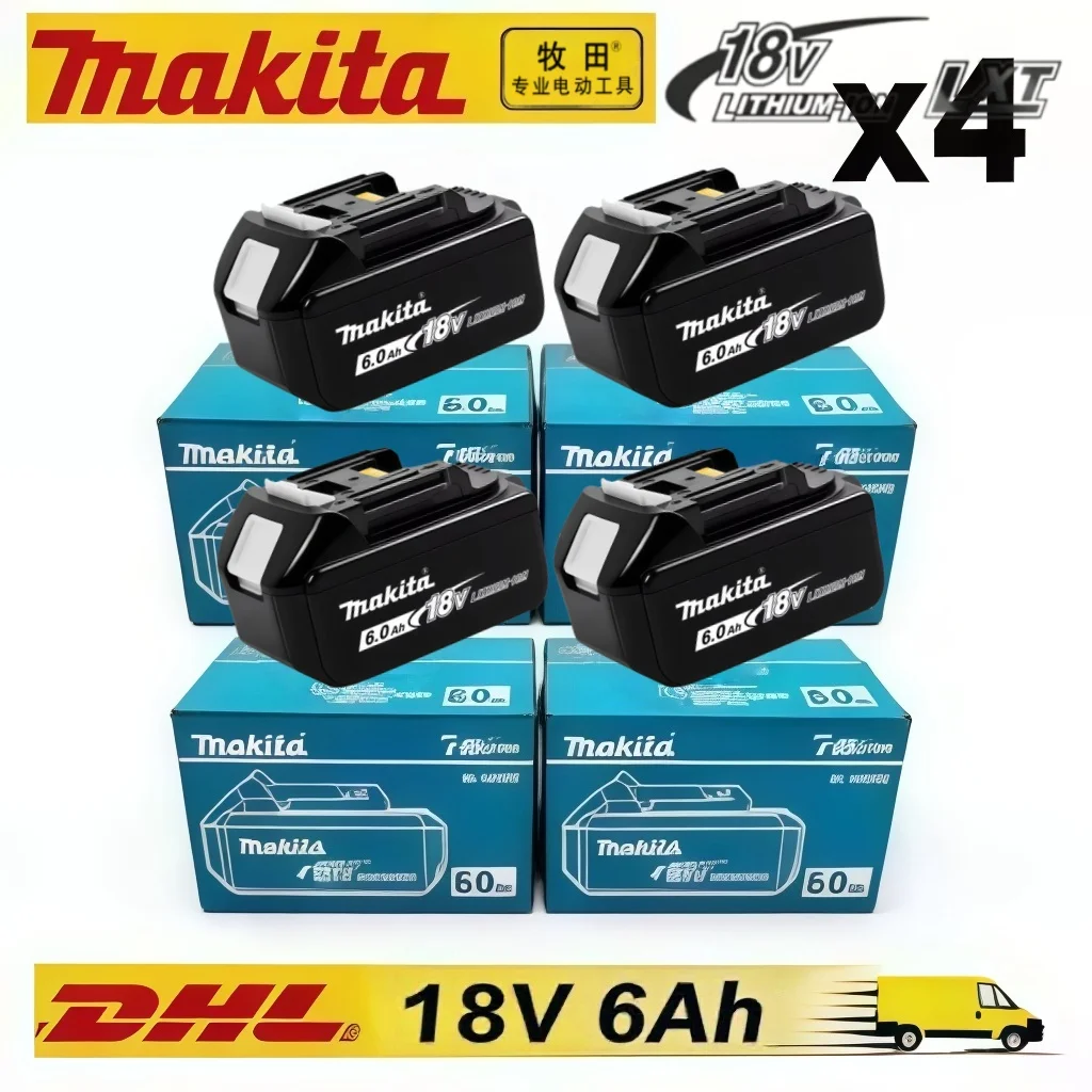 Top Quality Makita 18V 6Ah LXT Battery Long Service Life Ideal Replacement Option For Worn BL1820 BL1830B BL1840 Tool Batteries
Top Quality Makita 18V 6Ah LXT Battery Long Service Life Ideal Replacement Option For Worn BL1820 BL1830B BL1840 Tool Batteries