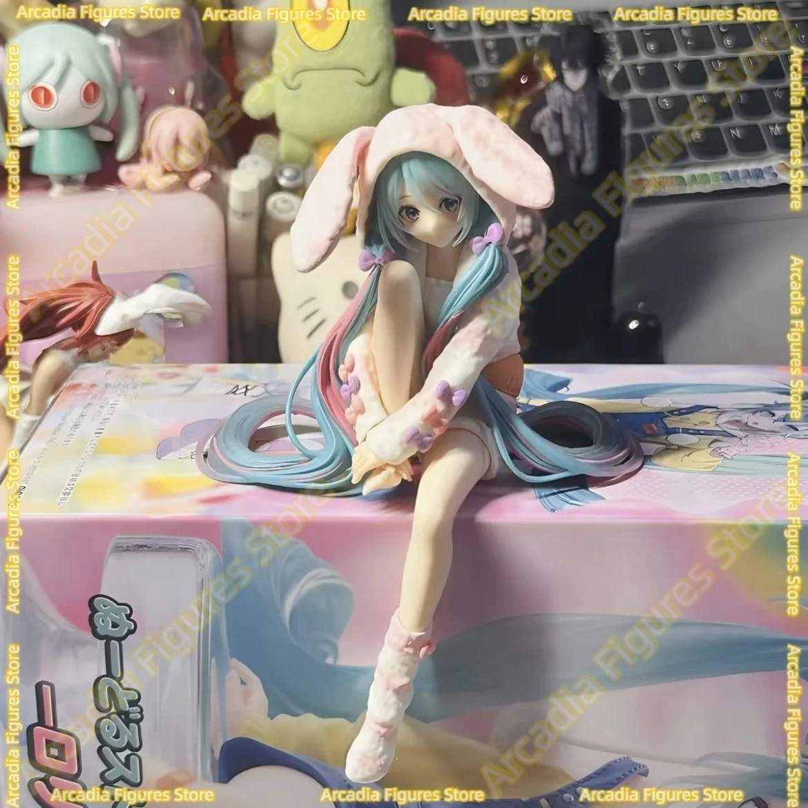 In Stock Original FuRyu Noodle Stopper Hatsune Miku Rabbit Ear Pajamas Ver. PVC Hobby Anime Action Figure Collectible Model Toys
In Stock Original FuRyu Noodle Stopper Hatsune Miku Rabbit Ear Pajamas Ver. PVC Hobby Anime Action Figure Collectible Model Toys