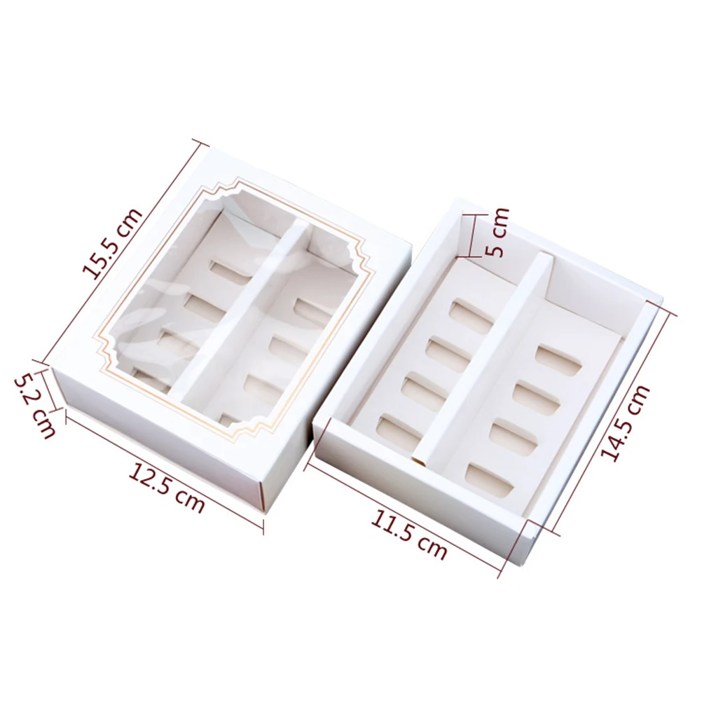 10pcs Macaron Boxes Food Grade Paper Windowed Cupcake Containers Pastry Packaging Disposable Cake Boxes Safe Storage
10pcs Macaron Boxes Food Grade Paper Windowed Cupcake Containers Pastry Packaging Disposable Cake Boxes Safe Storage