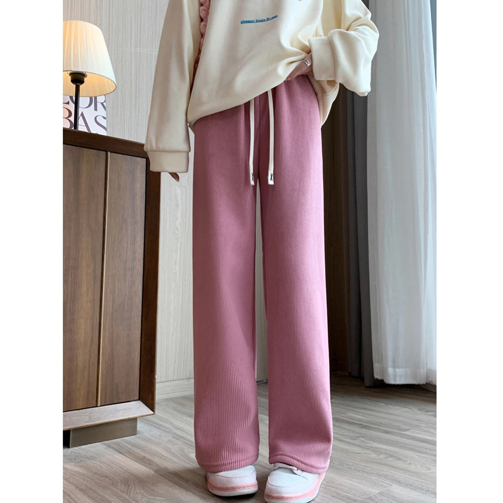 Вельветовые брюки длиной до пола с завышенной талией и прямыми штанинами для повседневной одежды идеально подходят для повседневного отдыха и использования в клубе
Вельветовые брюки длиной до пола с завышенной талией и прямыми штанинами для повседневной одежды идеально подходят для повседневного отдыха и использования в клубе