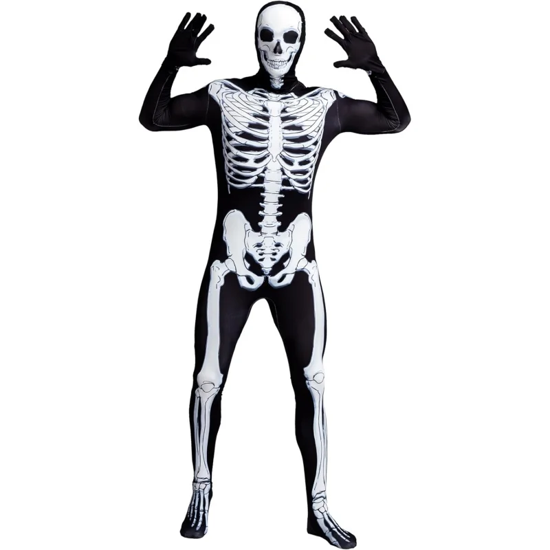 ❤️❤️❤️Spooktacular Creations Skeleton Bone suit Halloween Costumes for Men with Skeleton Hood Mask❤️⭐️❤️
❤️❤️❤️Spooktacular Creations Skeleton Bone suit Halloween Costumes for Men with Skeleton Hood Mask❤️⭐️❤️