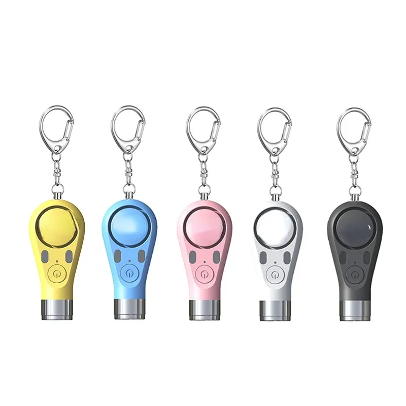 140DB LED Portable Women Emergency Self Defense Keychain Rechargeable Safety Personal Alarm with SOS Warning Flashing Light
140DB LED Portable Women Emergency Self Defense Keychain Rechargeable Safety Personal Alarm with SOS Warning Flashing Light