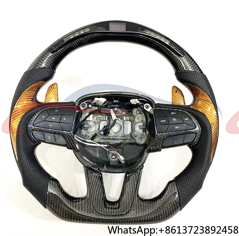 Carbon Fiber Steering Wheel for dodge Caliber Journey Avenger Chanllenger
Carbon Fiber Steering Wheel for dodge Caliber Journey Avenger Chanllenger