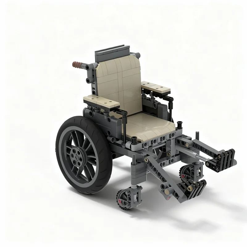 356PCS MOC Technology Wheelchair Model DIY Creative Assembly BricksDisplay Birthday Gift Collectible Decoration Collection Home
356PCS MOC Technology Wheelchair Model DIY Creative Assembly BricksDisplay Birthday Gift Collectible Decoration Collection Home