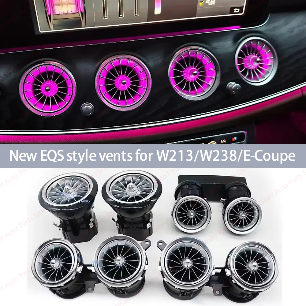 64 цветные светодиодные вентиляционные отверстия для Mercedes Benz E Class W213 E43 E53, оригинальные 64 цвета, автомобильная насадка, турбина, воздуховыпускное отверстие
64 цветные светодиодные вентиляционные отверстия для Mercedes Benz E Class W213 E43 E53, оригинальные 64 цвета, автомобильная насадка, турбина, воздуховыпускное отверстие