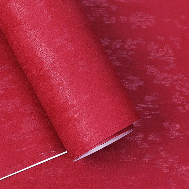 Modern Minimalist Red Wallpaper Solid Color 3D Plain Wallpaper Nordic Bedroom Living Room Non-woven Wallpaper TV Background
Modern Minimalist Red Wallpaper Solid Color 3D Plain Wallpaper Nordic Bedroom Living Room Non-woven Wallpaper TV Background