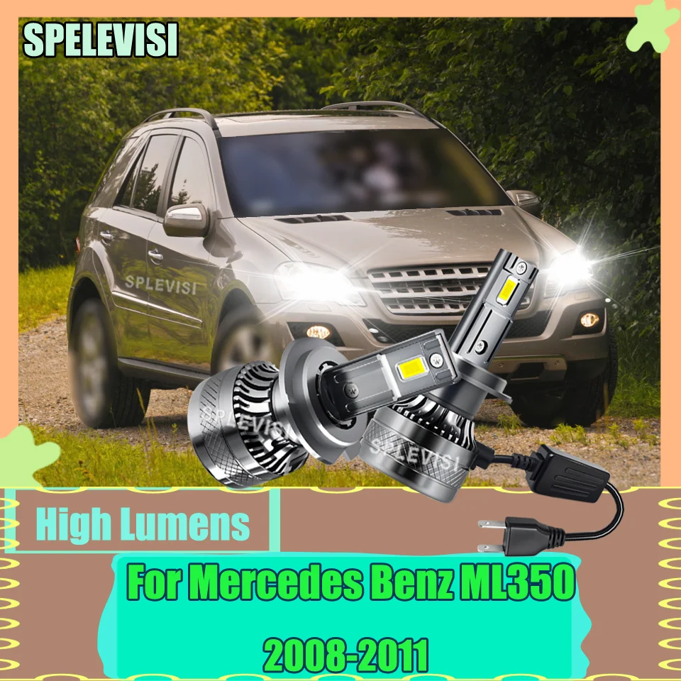 2PCS 200W 12V 20000LM Car Lights H7 Top Quality LED Headlights Newest Arrival 6000K For Mercedes Benz ML350 2008 2009 2010 2011
2PCS 200W 12V 20000LM Car Lights H7 Top Quality LED Headlights Newest Arrival 6000K For Mercedes Benz ML350 2008 2009 2010 2011