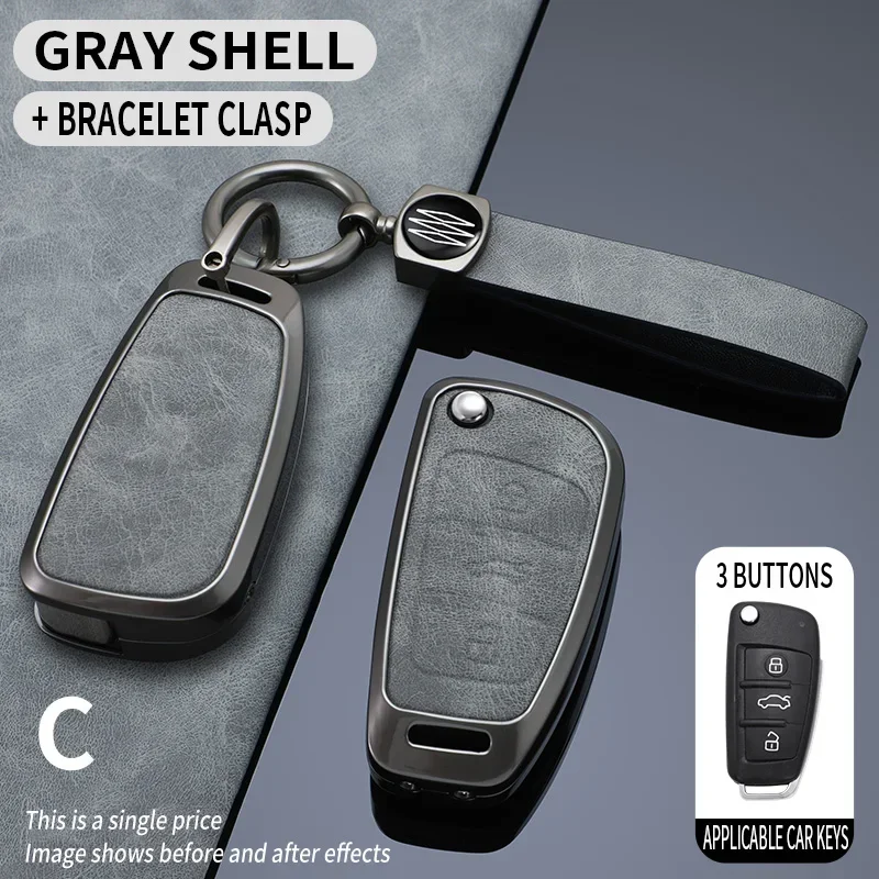 Car Leather Key Case Cover Holder For Audi Q8 RSQ8 A6 C8 S6 RS6 A7 S7 RS7 A3 8Y A8 D5 4N RS Q5 Q7 GT Q4 A1 A3 A6 A6L RS E-tron
Car Leather Key Case Cover Holder For Audi Q8 RSQ8 A6 C8 S6 RS6 A7 S7 RS7 A3 8Y A8 D5 4N RS Q5 Q7 GT Q4 A1 A3 A6 A6L RS E-tron