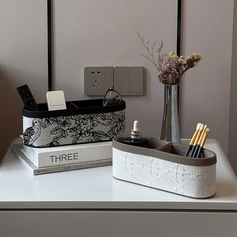 Leather Storage Box with Lid, Multi-Function Remote & Key Organizer for Living Room, Coffee Table Decorative Tray
Leather Storage Box with Lid, Multi-Function Remote & Key Organizer for Living Room, Coffee Table Decorative Tray