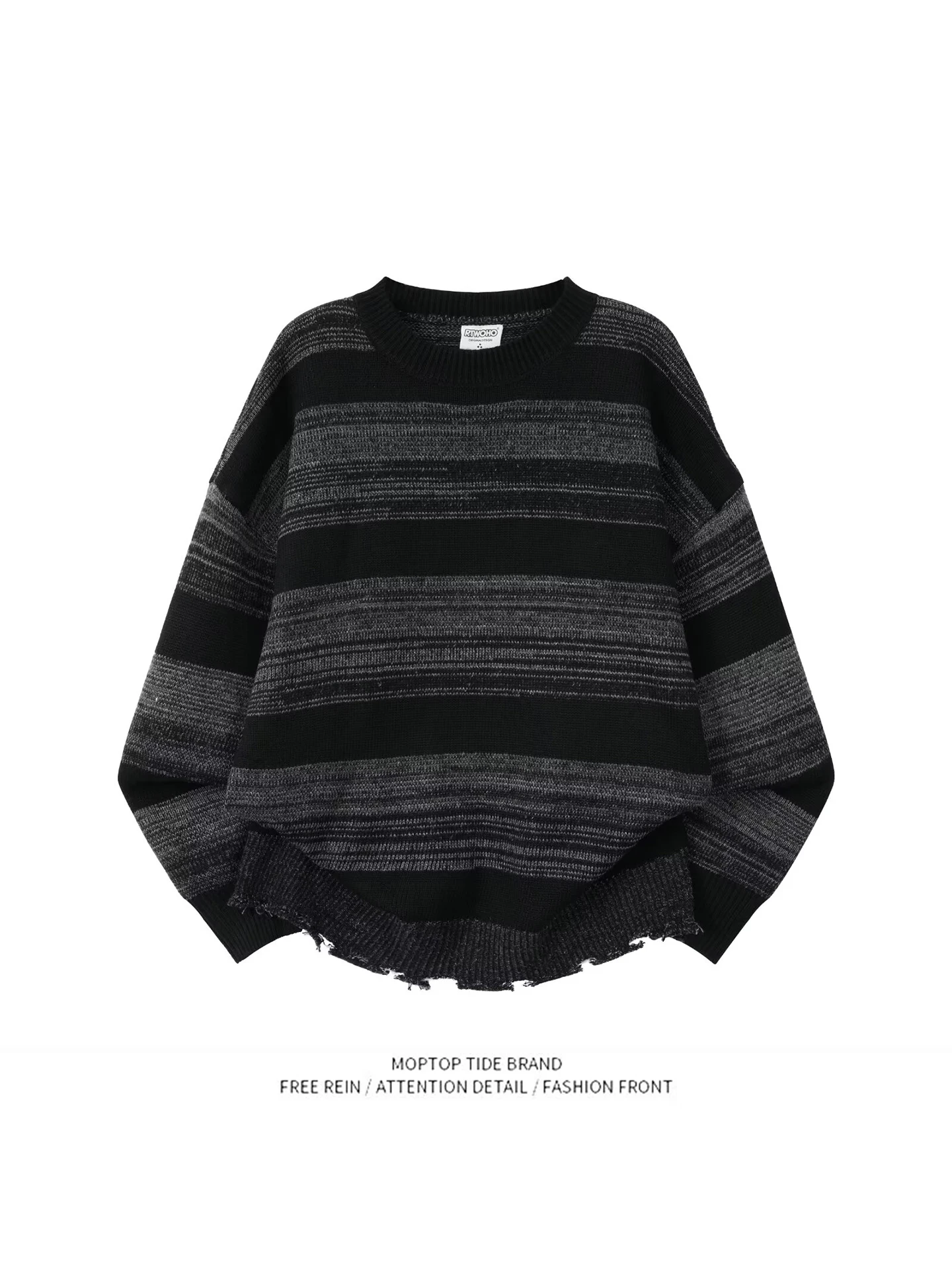 Loose Fit Crew Neck Sweater Unisex Spring Autumn Vintage Lazy Style Striped Knitwear Top Coat Ultra Soft Long Sleeve Youth Fa...
Loose Fit Crew Neck Sweater Unisex Spring Autumn Vintage Lazy Style Striped Knitwear Top Coat Ultra Soft Long Sleeve Youth Fa...
