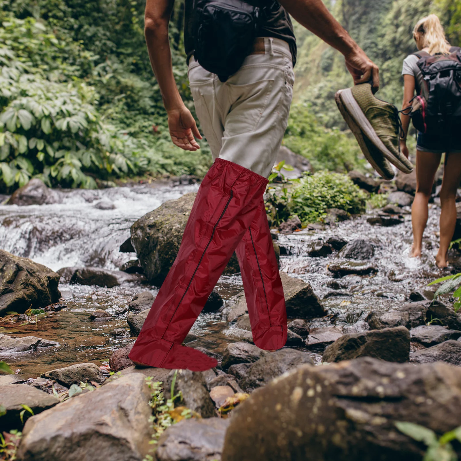 1 Pair Waterproof Boot Covers Reusable Windproof Cycling Shoe Covers Outdoor Hiking Rain Gear Motorcycle Rain Pants Men Women
1 Pair Waterproof Boot Covers Reusable Windproof Cycling Shoe Covers Outdoor Hiking Rain Gear Motorcycle Rain Pants Men Women