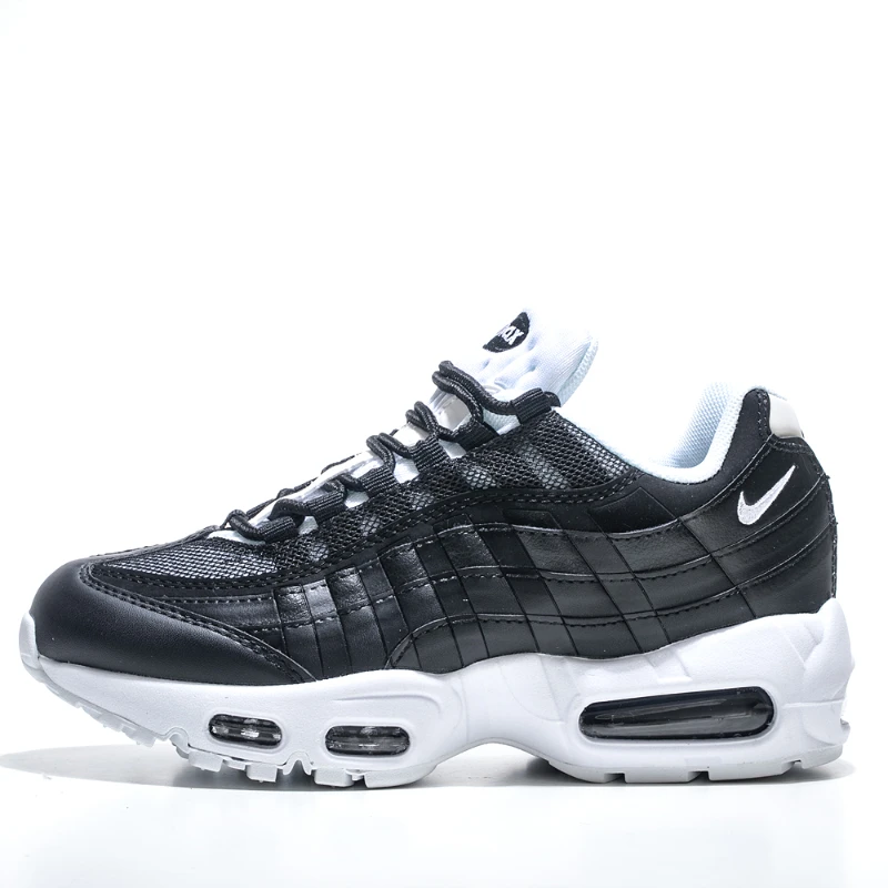 NIKE AIR MAX 95, новый продукт, кроссовки для мужчин и женщин, модные популярные ретро универсальные плотные вентилируемые кроссовки, черные/белые
NIKE AIR MAX 95, новый продукт, кроссовки для мужчин и женщин, модные популярные ретро универсальные плотные вентилируемые кроссовки, черные/белые