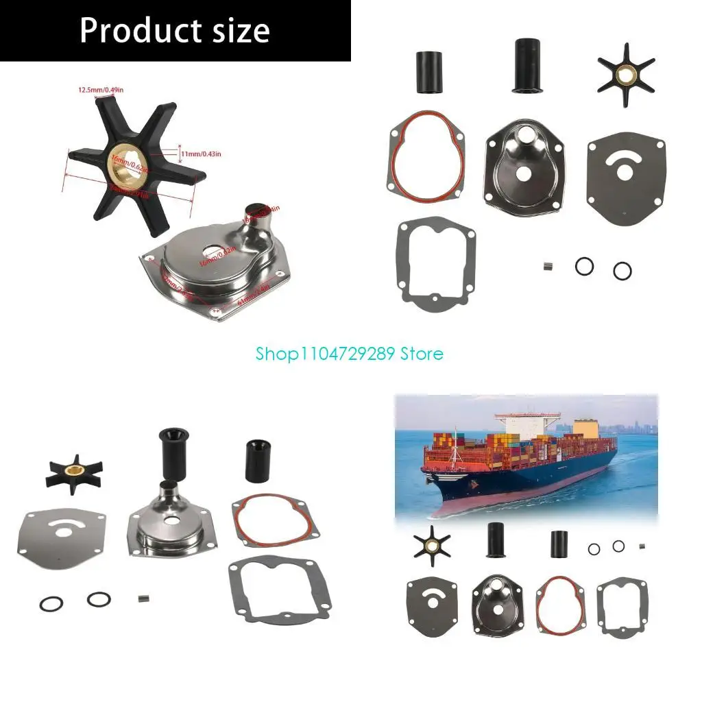 D8KE Metal Impeller Repair Set Includes All Installation Components
D8KE Metal Impeller Repair Set Includes All Installation Components