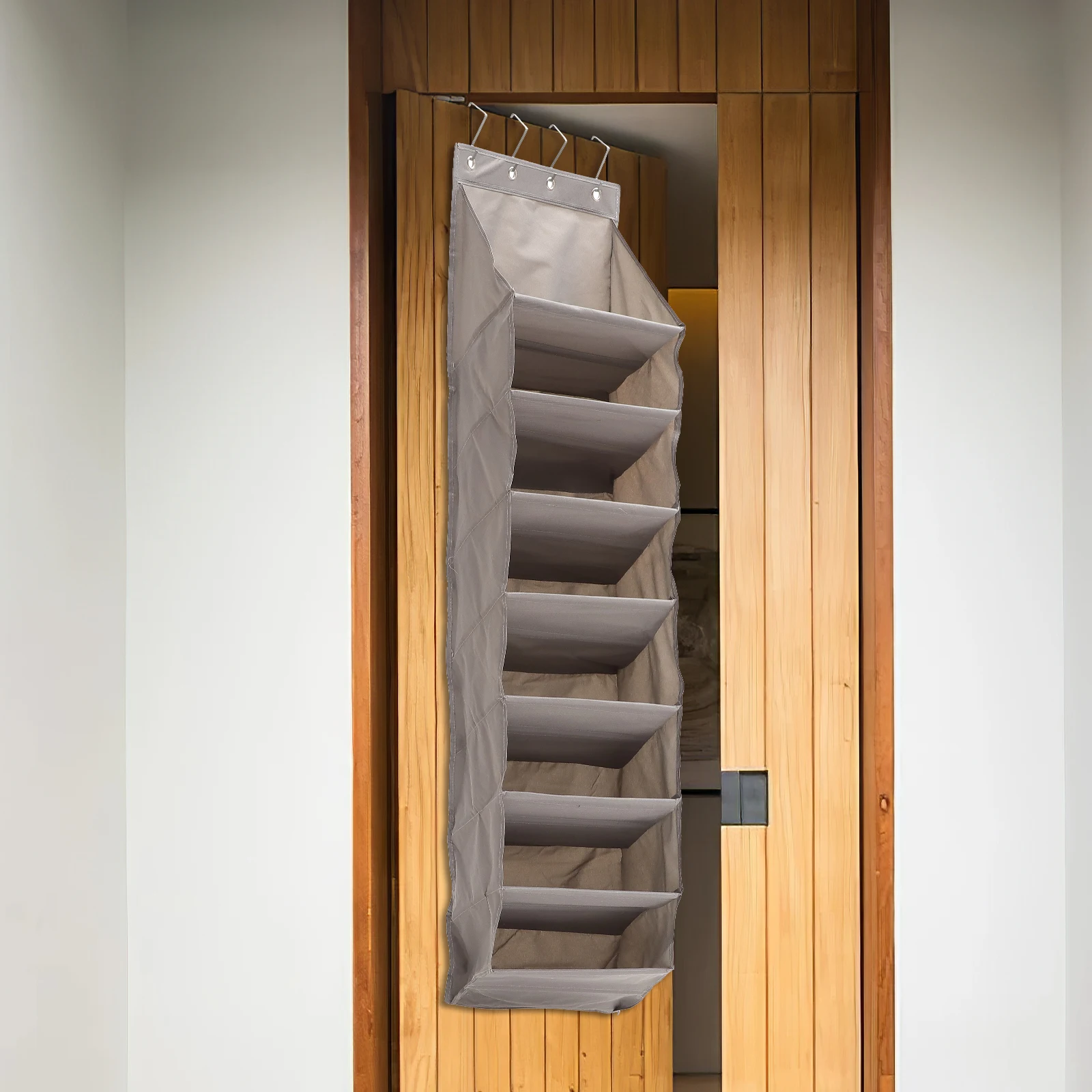 8-слойная настенная сумка для хранения дверей без гвоздей, подвесные сумки из ткани Оксфорд, многофункциональный контейнер для хранения большой емкости
8-слойная настенная сумка для хранения дверей без гвоздей, подвесные сумки из ткани Оксфорд, многофункциональный контейнер для хранения большой емкости