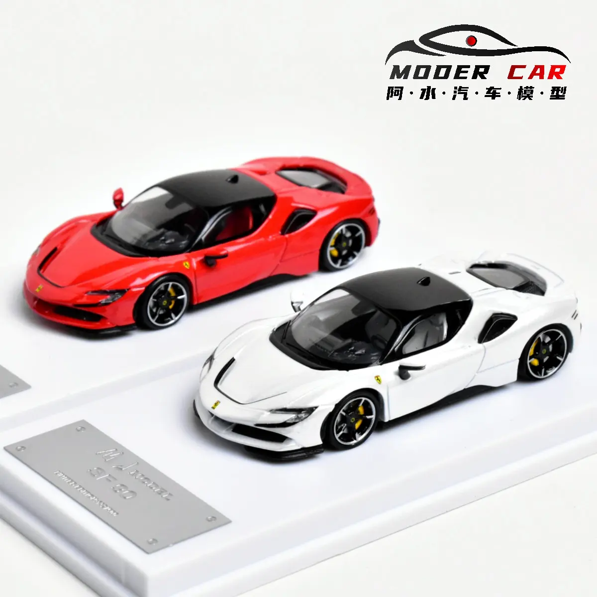MJ 1:64 SF90 Hard top Diecast Model Car
MJ 1:64 SF90 Hard top Diecast Model Car