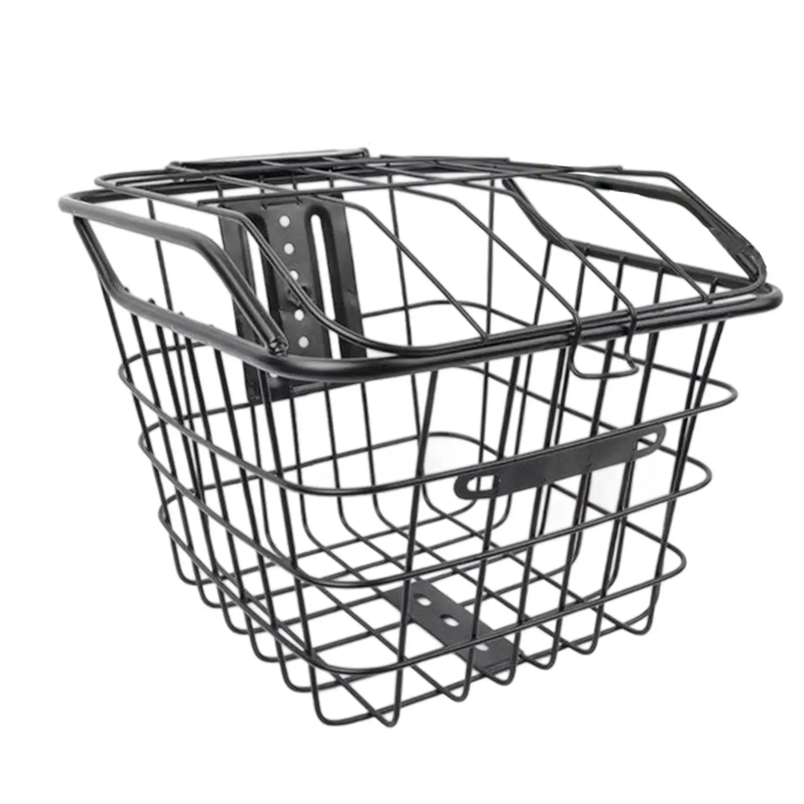 Electric Bike Basket Front Easy Assembly Sundries Container Metal Decoration Cargo Rack for Park Camping Outdoor Riding Beach
Electric Bike Basket Front Easy Assembly Sundries Container Metal Decoration Cargo Rack for Park Camping Outdoor Riding Beach