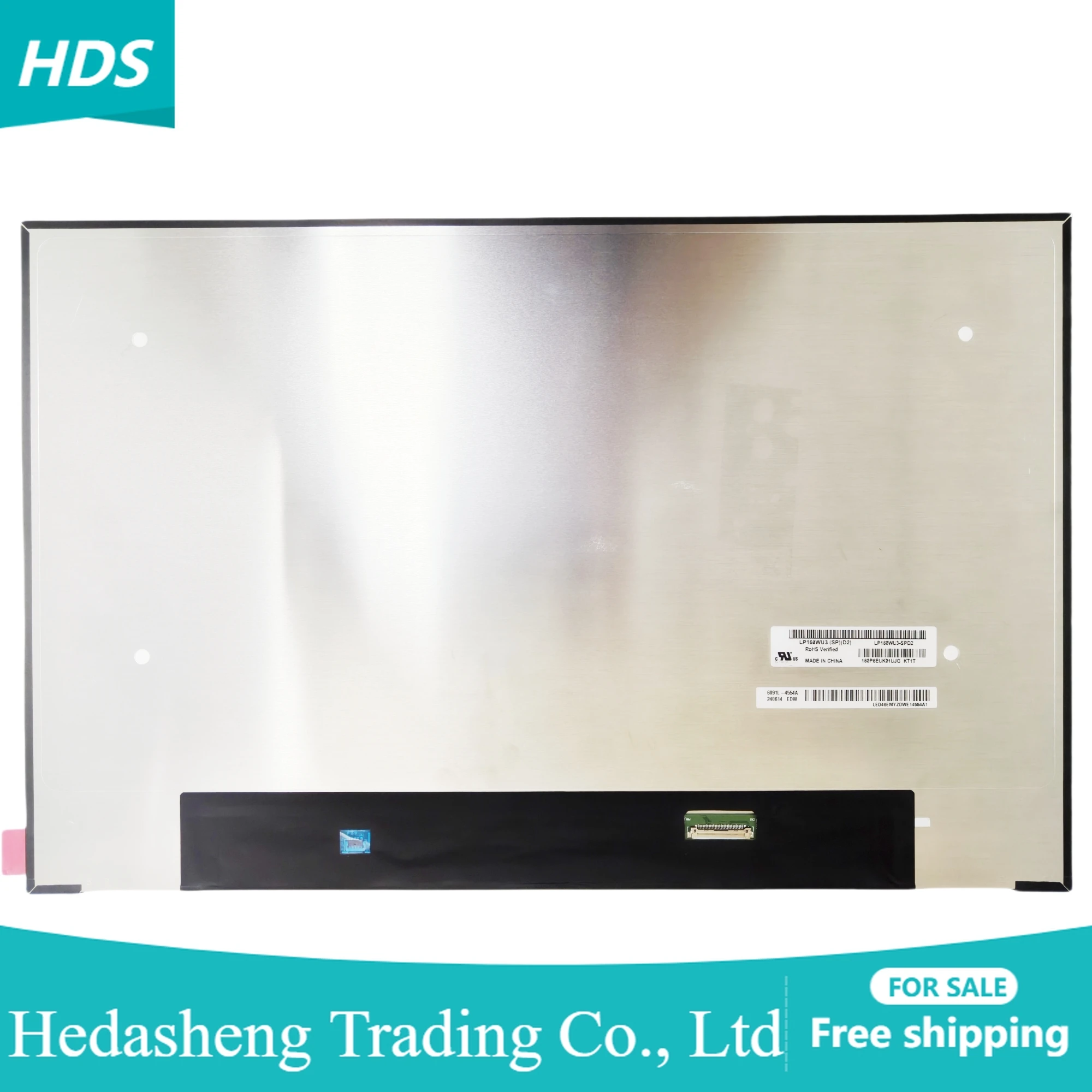 LP160WU3 SPD2 IPS Matrix Panel Display 1920X1200 16.0"inch Laptop LCD Screen 
LP160WU3 SPD2 IPS Matrix Panel Display 1920X1200 16.0"inch Laptop LCD Screen