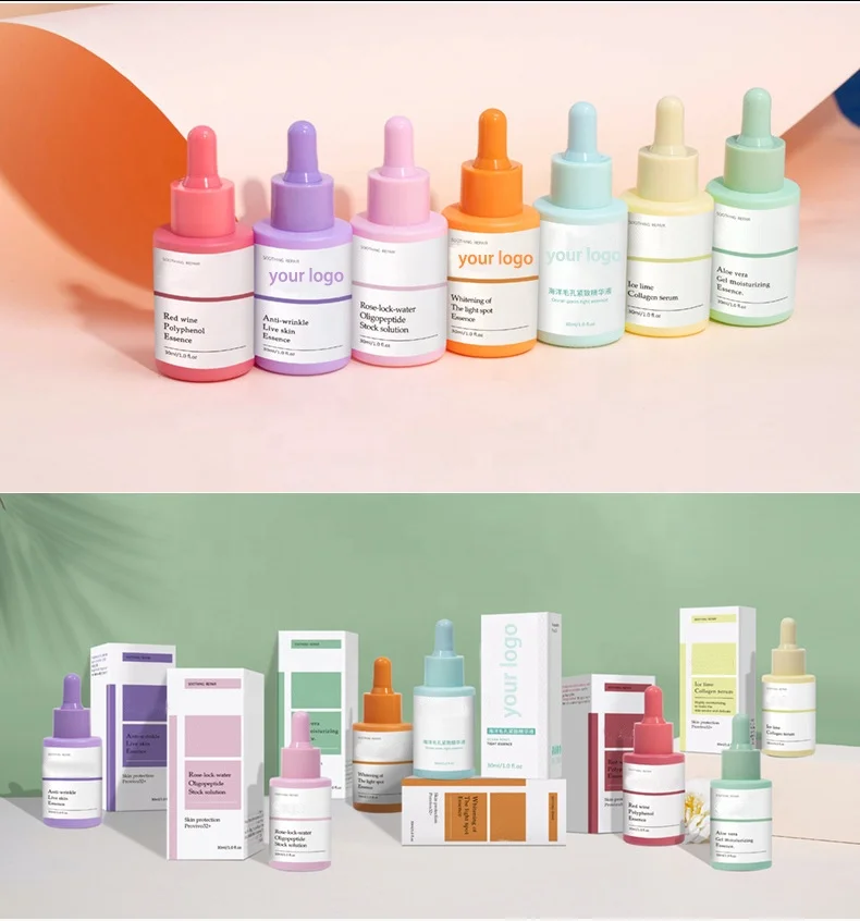Luxury flat shoulder macaron color matte Private Label Print Your logo Facial Serum Face Whitening Retinol Serum Skin Care Serum
Luxury flat shoulder macaron color matte Private Label Print Your logo Facial Serum Face Whitening Retinol Serum Skin Care Serum