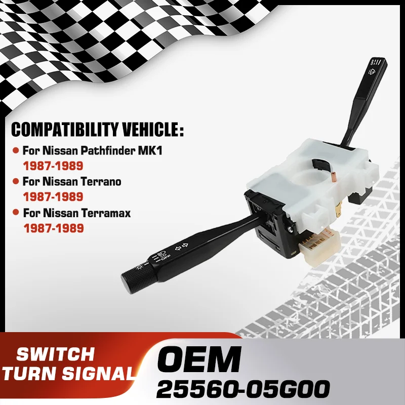 Автомобильный указатель поворота, рулевая колонка, индикаторный переключатель для Nissan Pathfinder MK1 Nissan Terrano Nissan Terramax 1987-1989
Автомобильный указатель поворота, рулевая колонка, индикаторный переключатель для Nissan Pathfinder MK1 Nissan Terrano Nissan Terramax 1987-1989