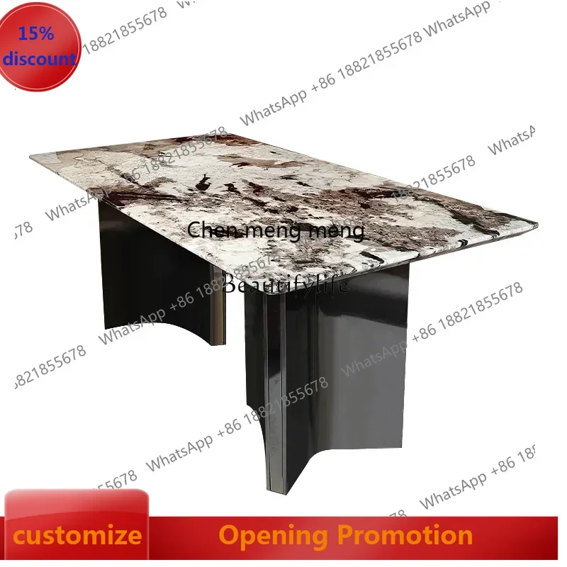 Новые поступления NN золотой павлин натуральный мрамор обеденный стол свет роскошный высококачественный прямоугольный роскошный каменный обеденный стол ss 7304
Новые поступления NN золотой павлин натуральный мрамор обеденный стол свет роскошный высококачественный прямоугольный роскошный каменный обеденный стол ss 7304