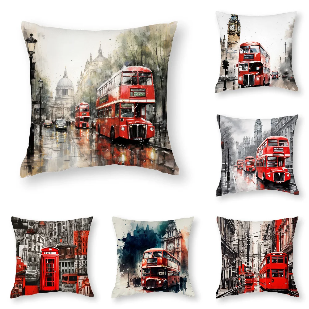 London Red Bus Print Pillow Case 3D Print Polyester Fiber 40*40 cm Home Sofa Throw Pillow Cover Decoration Festival Gift
London Red Bus Print Pillow Case 3D Print Polyester Fiber 40*40 cm Home Sofa Throw Pillow Cover Decoration Festival Gift