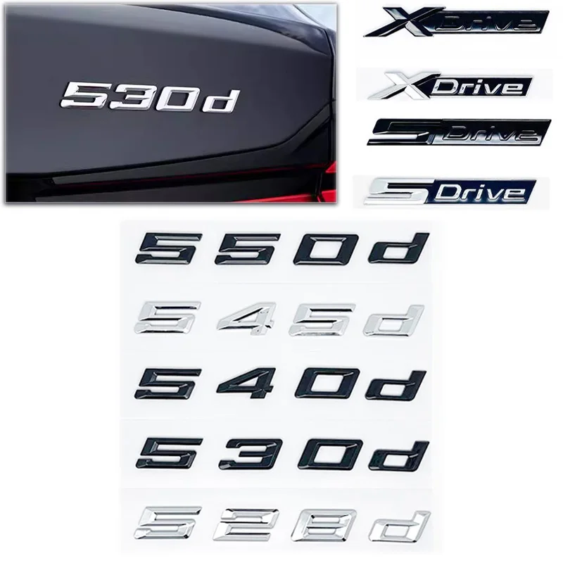 Car Rear Trunk Words Letters Logo Badge Emblem Decals Sticker For BMW 5 Series 520d 525d 528d 530d 535d 540d 550 F10 F11 G30 G31
Car Rear Trunk Words Letters Logo Badge Emblem Decals Sticker For BMW 5 Series 520d 525d 528d 530d 535d 540d 550 F10 F11 G30 G31