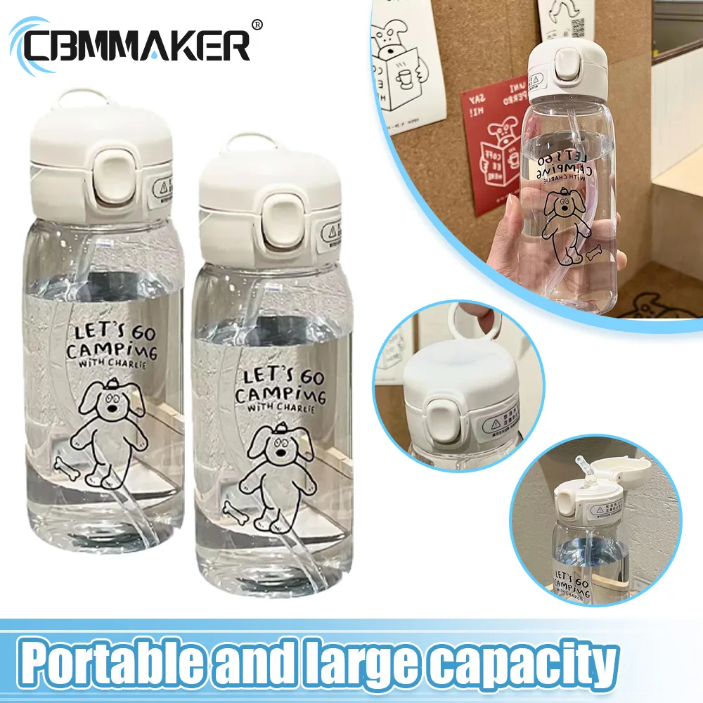 Portable Mug Transparent Simple with Environmental Protection Straw Water Bottle Suitable for Outdoor Activities Student Picnic
Portable Mug Transparent Simple with Environmental Protection Straw Water Bottle Suitable for Outdoor Activities Student Picnic