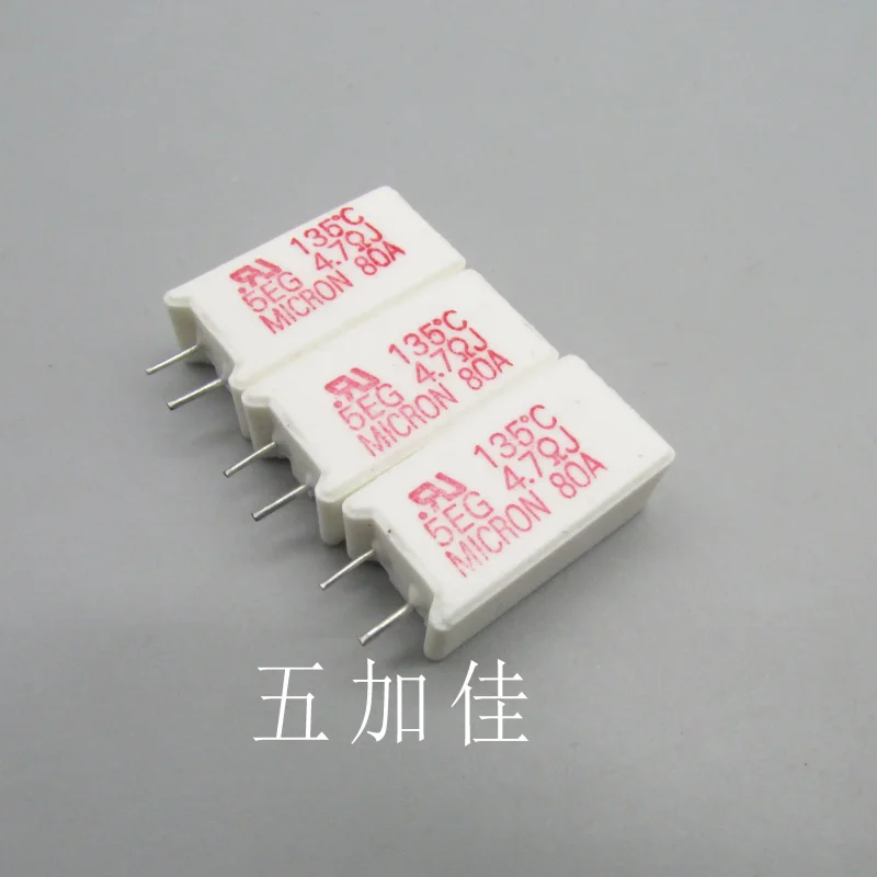 10-100pcs 5EG 4.7 Ω J 5W 4.7R 135 ℃ Japanese made temperature cement resistance
10-100pcs 5EG 4.7 Ω J 5W 4.7R 135 ℃ Japanese made temperature cement resistance